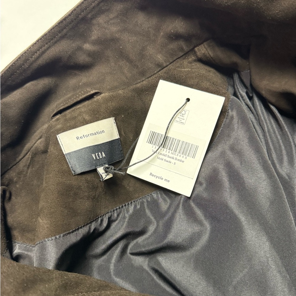 Reformation Veda Kendall Suede Jacket - Picture 5 of 5